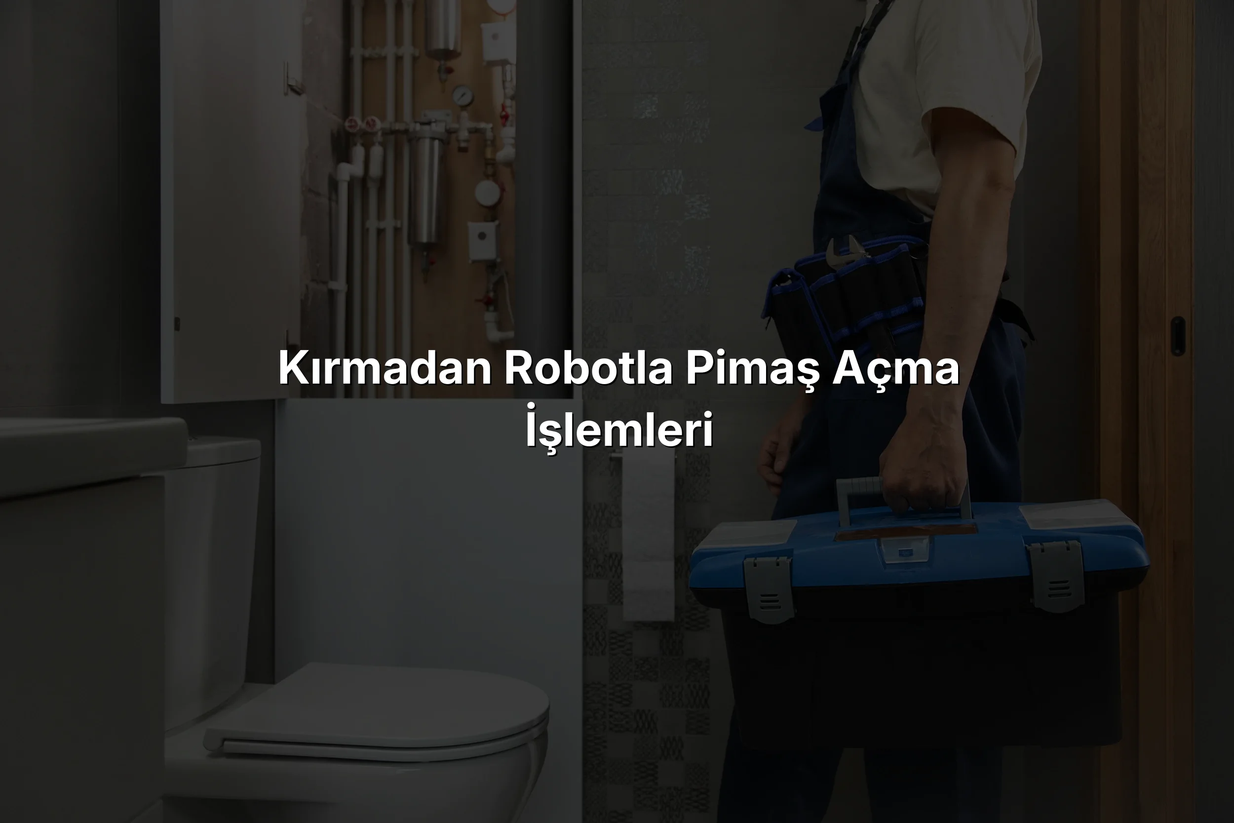 Kırmadan Robotla Pimaş Açma İşlemleri