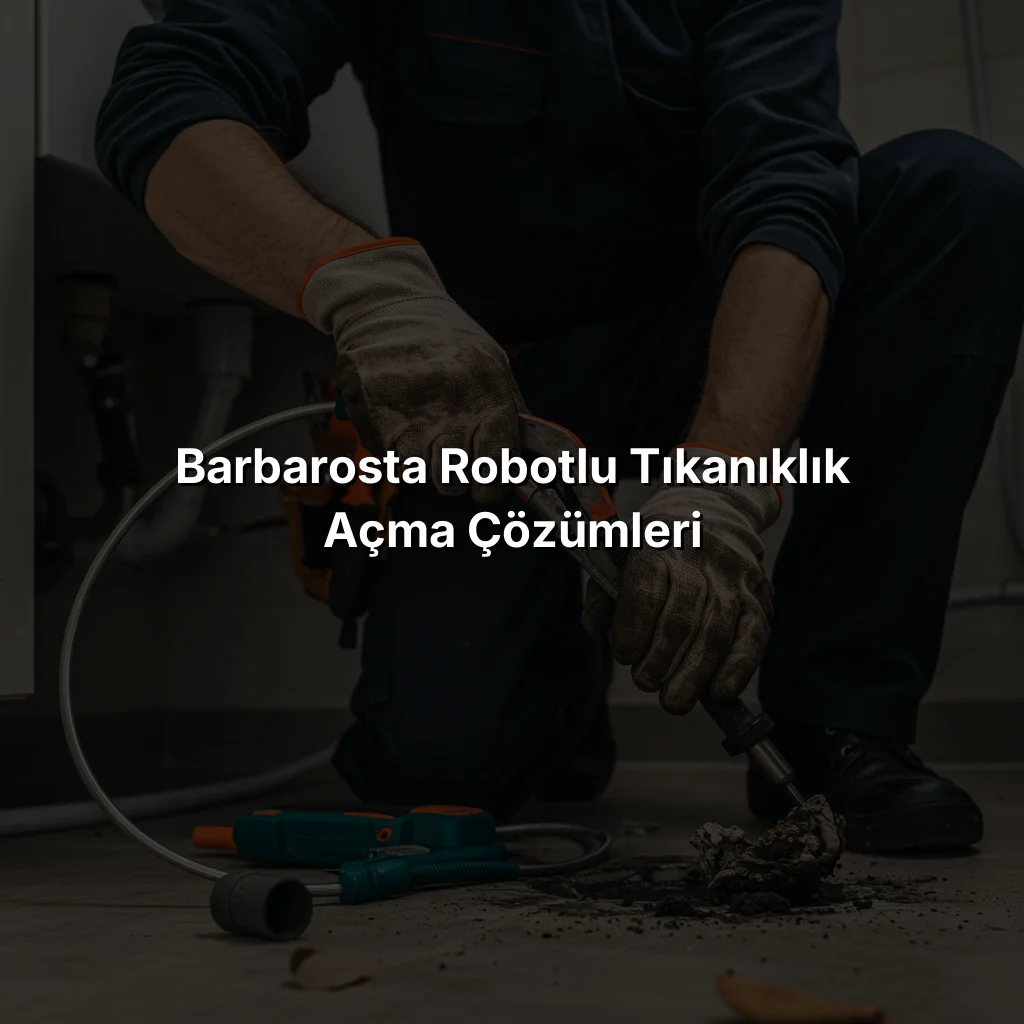 Barbarosta Robotlu Tıkanıklık Açma Çözümleri