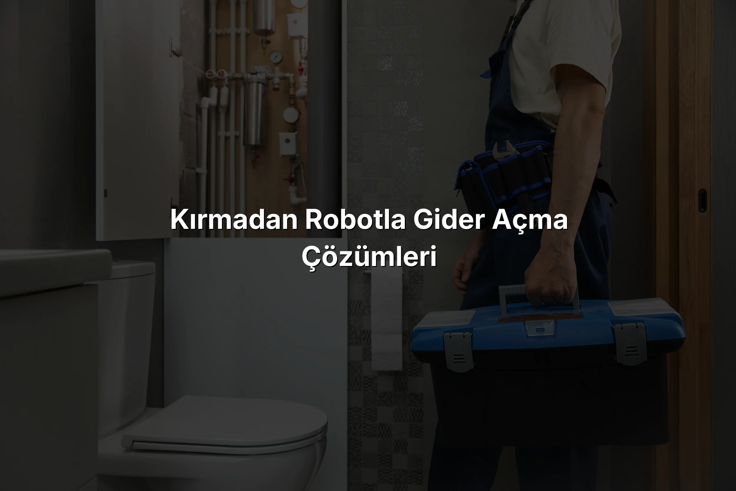 Kırmadan Robotla Gider Açma Çözümleri